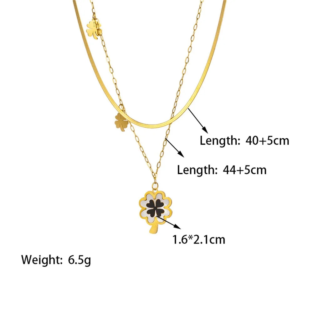 Leaves & Heart Jewelry Set