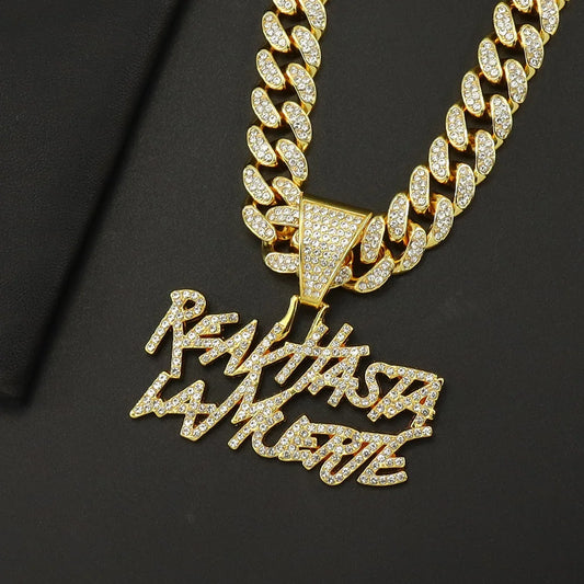 Hip Hop Letter Pendant Chain