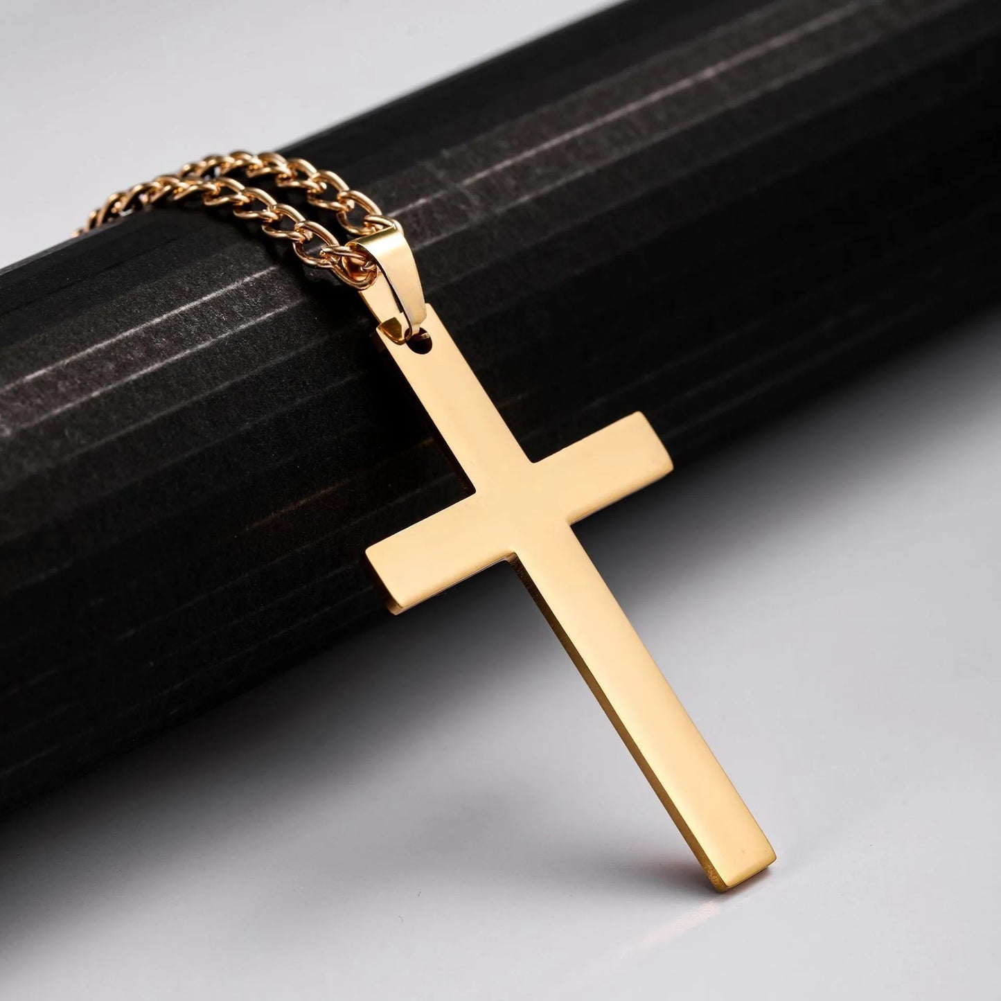 Stainless Steel Cross Necklace