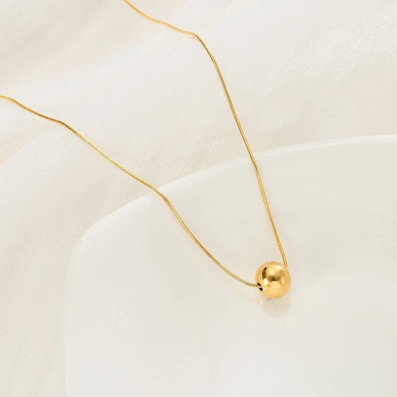 Round Bead Necklace