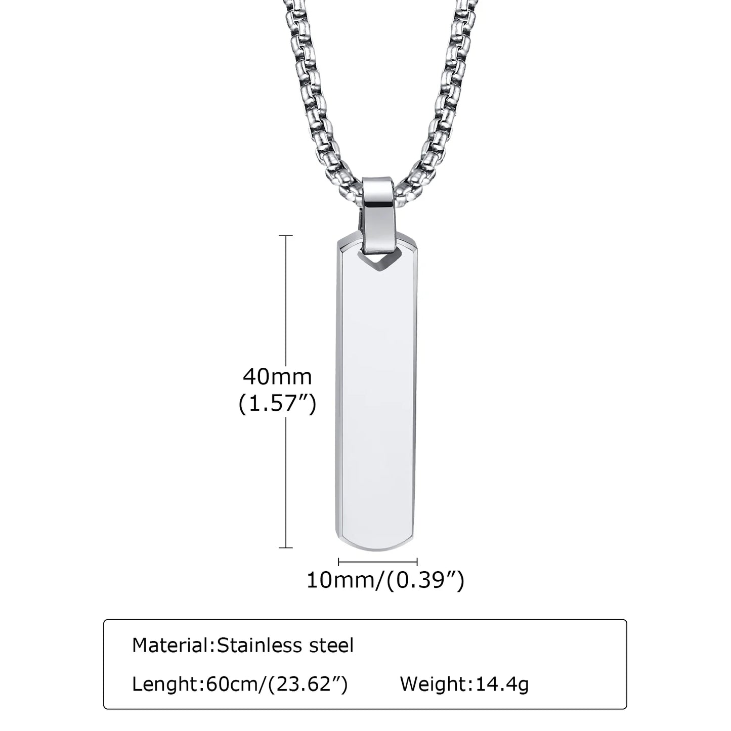 Vertical Bar Stacked Necklaces for Men Boys,Stainless Steel Cuban Chain Twisted Rope Chain Collar,Stylish Jewelry Sets Gifts