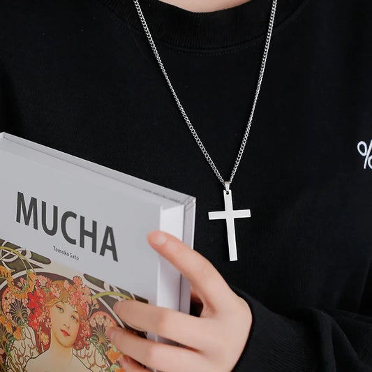 Stainless Steel Cross Necklace