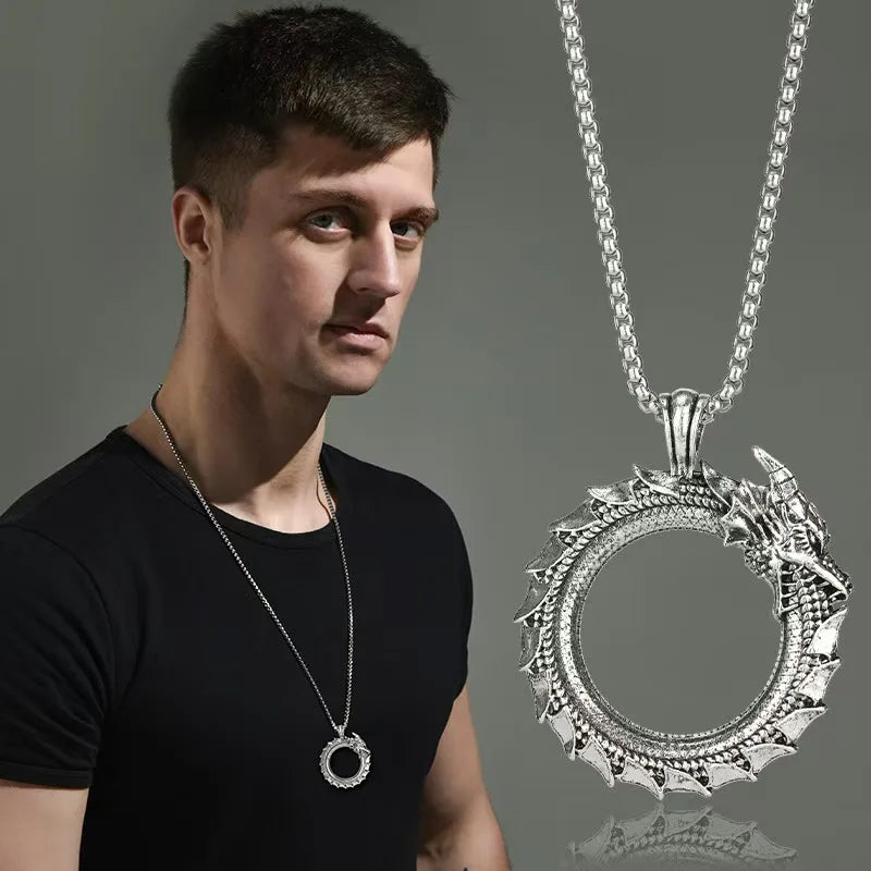 Snake Pendant Necklace