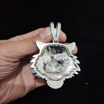 Hip Hop 3D Tiger Pendant