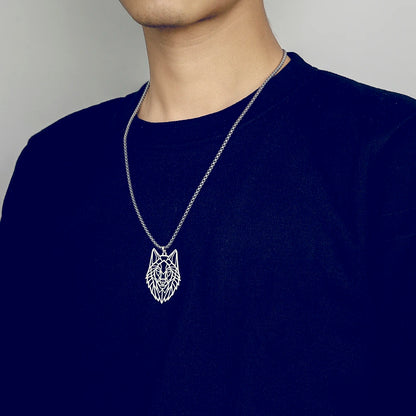 Wolf Pendant Necklace