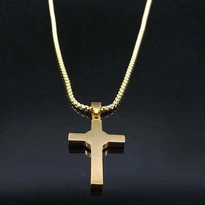 Sacred Cross Pendant Necklace