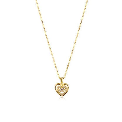 Beating Heart Pendant Necklace