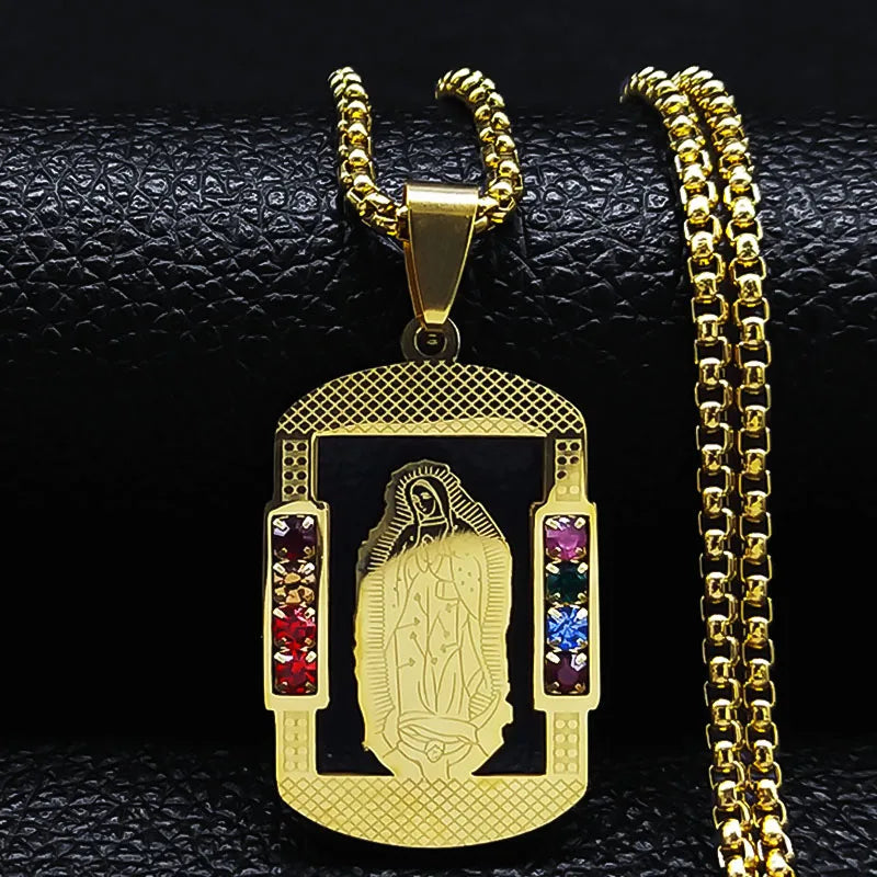 Sacred Cross Pendant Necklace