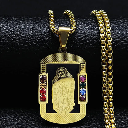 Sacred Cross Pendant Necklace