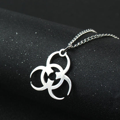Biochemical Crisis Symbol Pendant Necklace