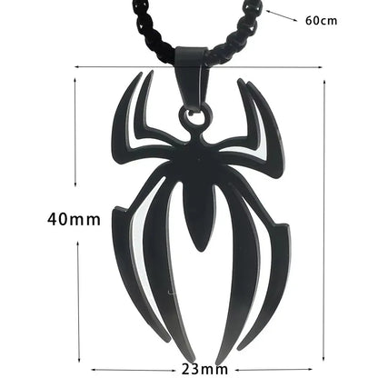 Superhero Spider Logo Cosplay Necklace