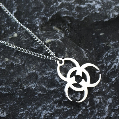 Biochemical Crisis Symbol Pendant Necklace