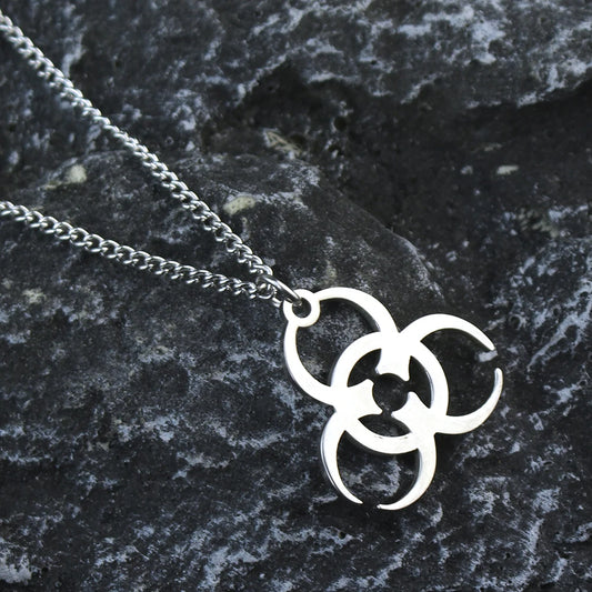 Biochemical Crisis Symbol Pendant Necklace