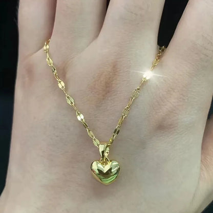 Love Heart Pendant Necklace