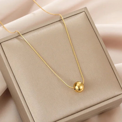Round Bead Necklace