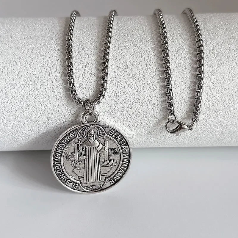 Saint Benedict Medal Necklace