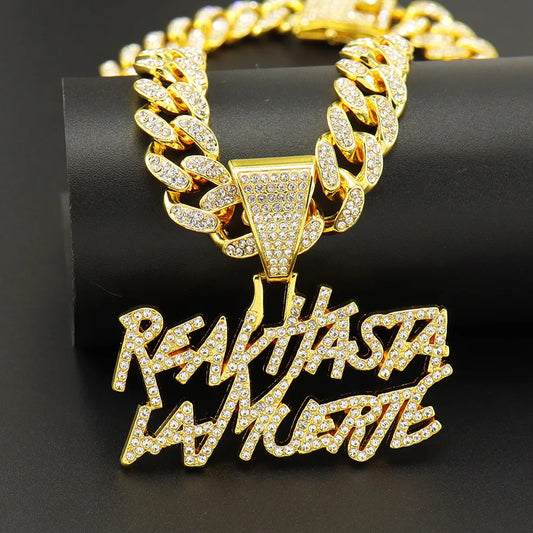 Hip Hop Letter Pendant Chain