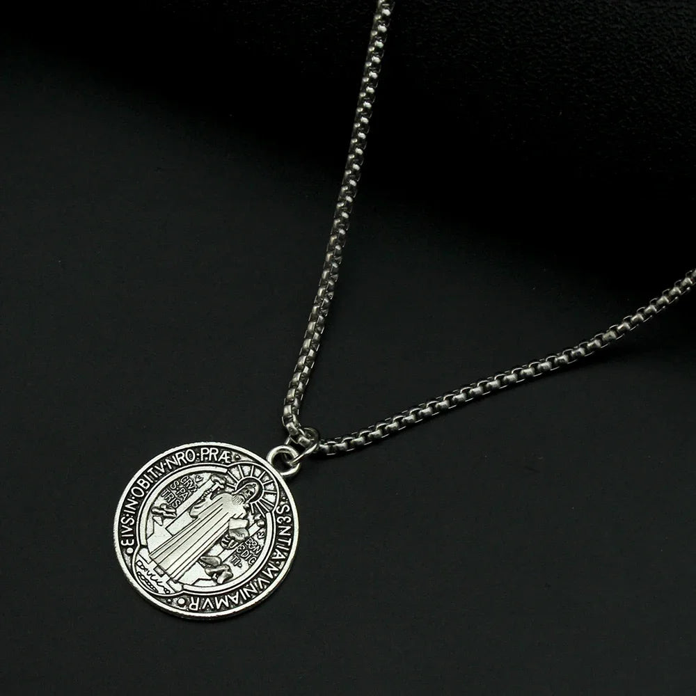 Saint Benedict Medal Necklace