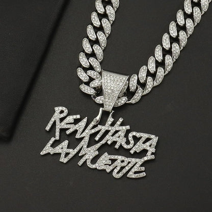 Hip Hop Letter Pendant Chain