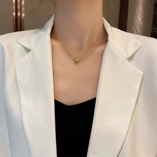 Round Bead Necklace
