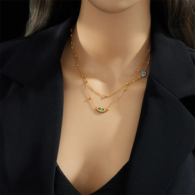 Retro Embossed Tulip Pendant Necklace