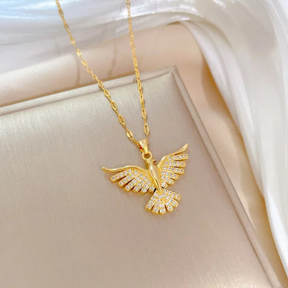 Phoenix Eagle Pendant Necklace