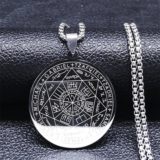 Seven Archangels Amulet Necklace