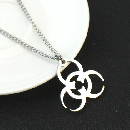 Biochemical Crisis Symbol Pendant Necklace