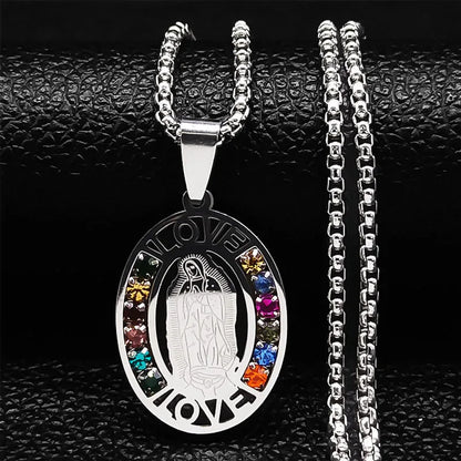 Sacred Cross Pendant Necklace