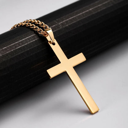 Stainless Steel Cross Necklace