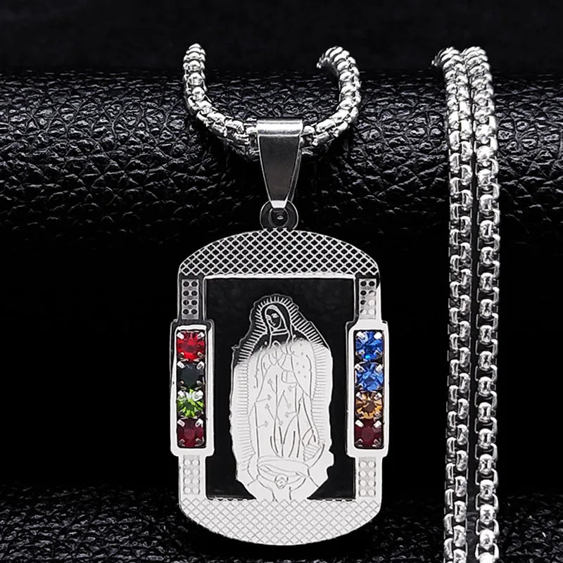 Sacred Cross Pendant Necklace