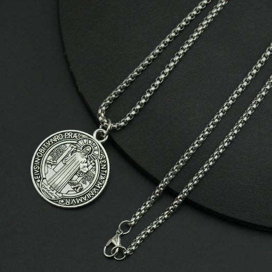 Saint Benedict Medal Necklace