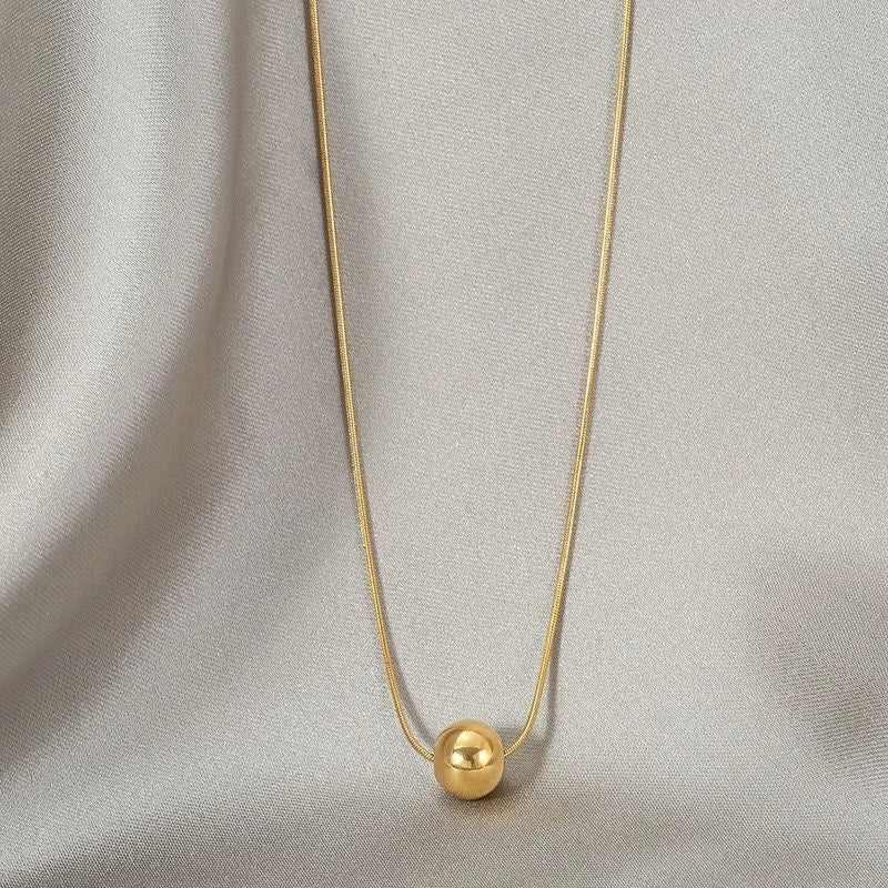 Round Bead Necklace