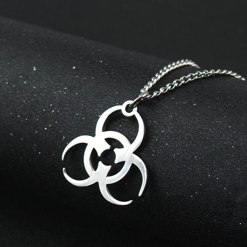 Biochemical Crisis Symbol Pendant Necklace