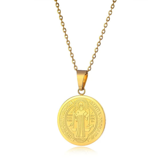 Saint Benedict Cross Necklace