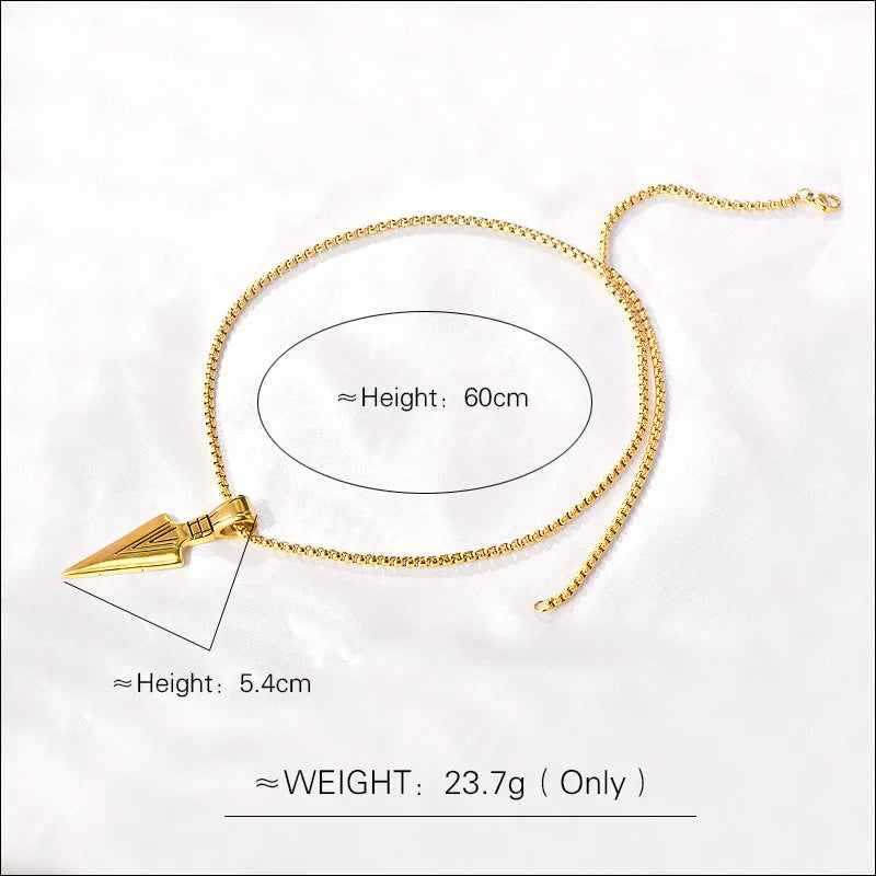 1 Women's European And American Trendy Small Arrow Pendant Necklace For Outdoor Travel Parties And Holiday Gifts High Quality