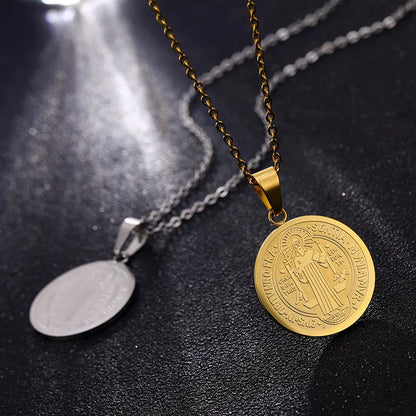 Saint Benedict Cross Necklace