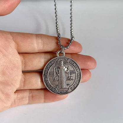 Saint Benedict Medal Necklace