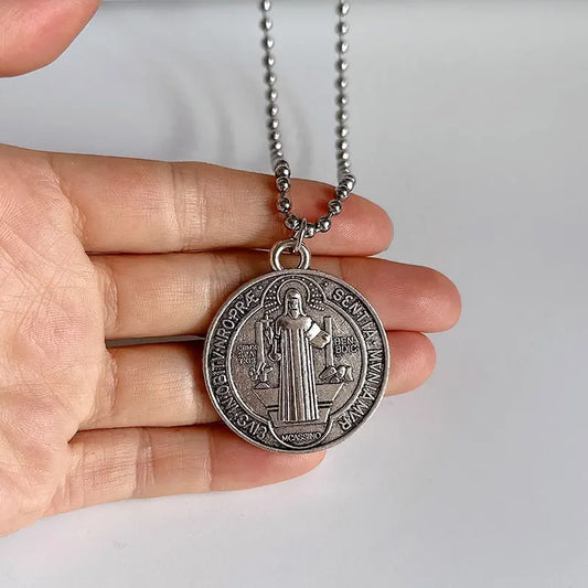 Saint Benedict Medal Necklace
