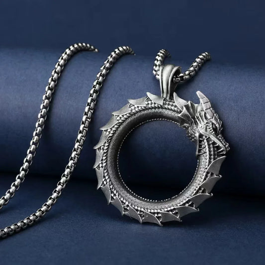 Snake Pendant Necklace