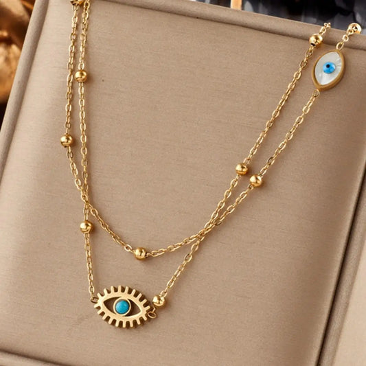 Retro Embossed Tulip Pendant Necklace