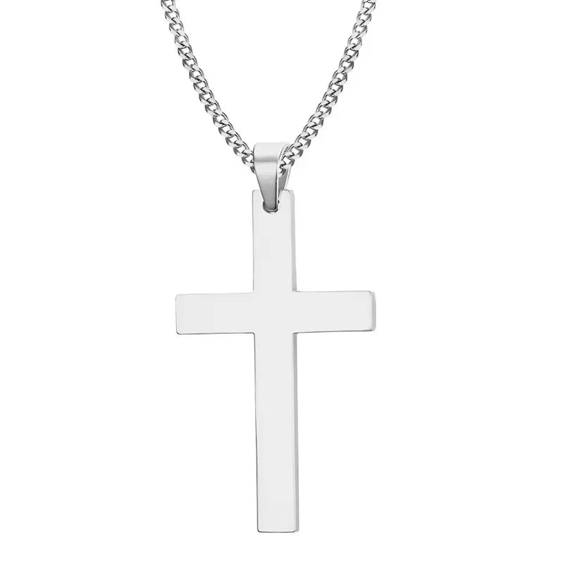 Stainless Steel Cross Necklace