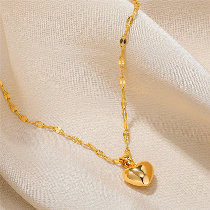 Love Heart Pendant Necklace