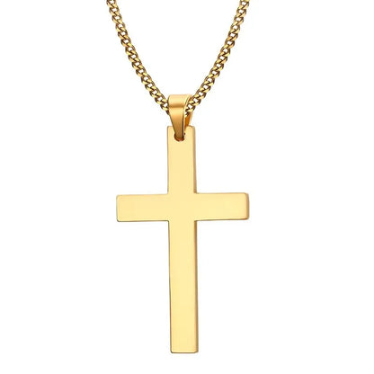 Stainless Steel Cross Necklace