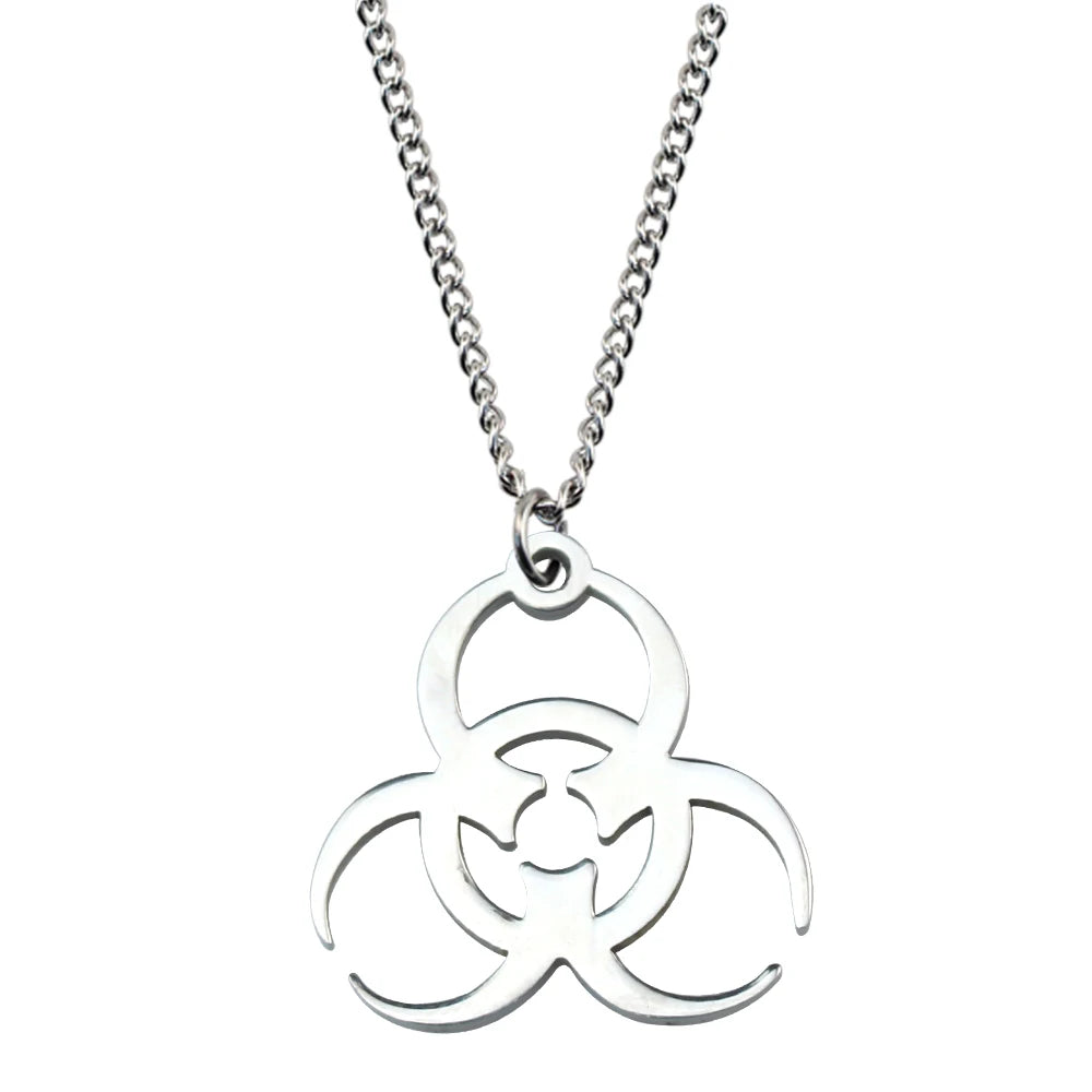 Biochemical Crisis Symbol Pendant Necklace