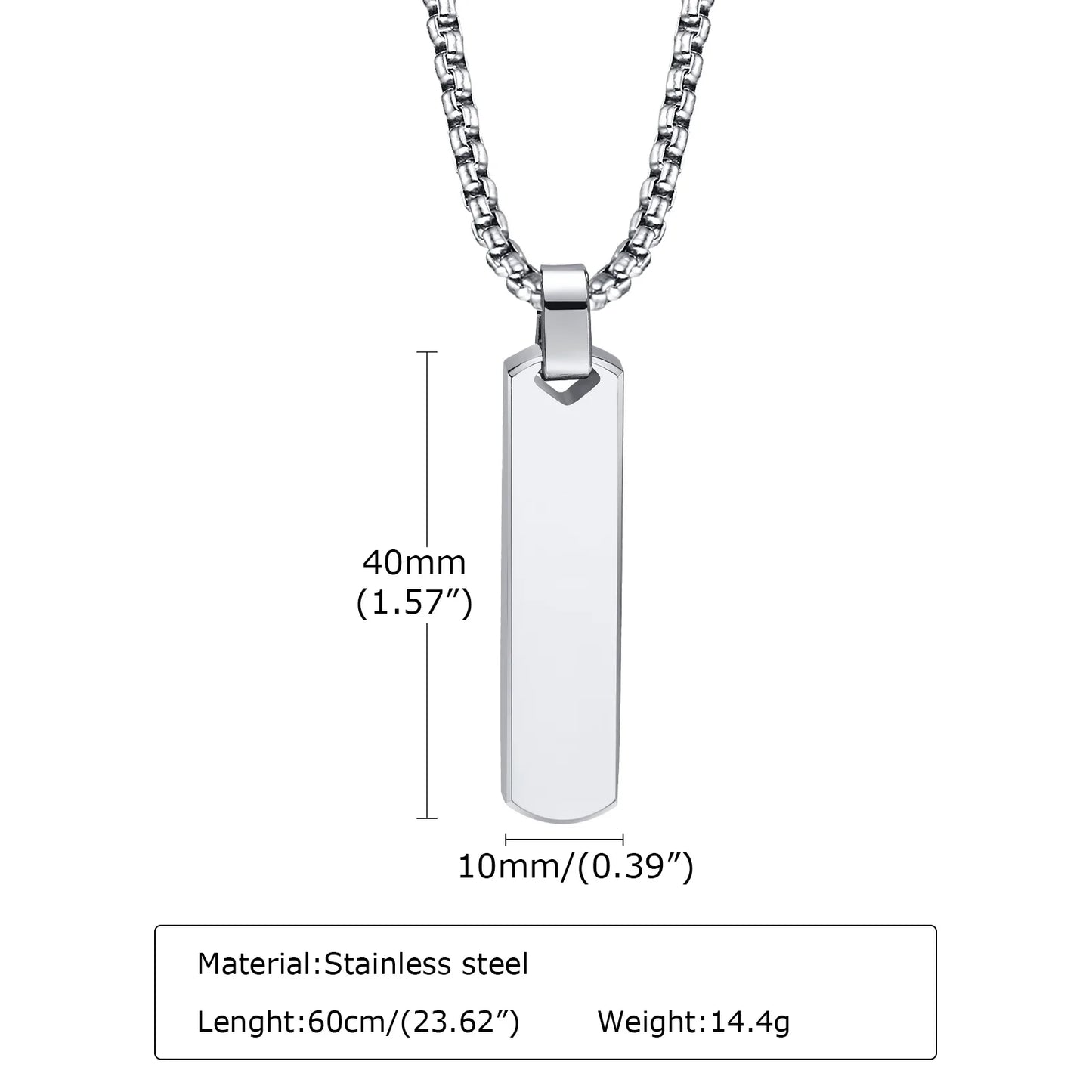 Vertical Bar Stacked Necklaces for Men Boys,Stainless Steel Cuban Chain Twisted Rope Chain Collar,Stylish Jewelry Sets Gifts