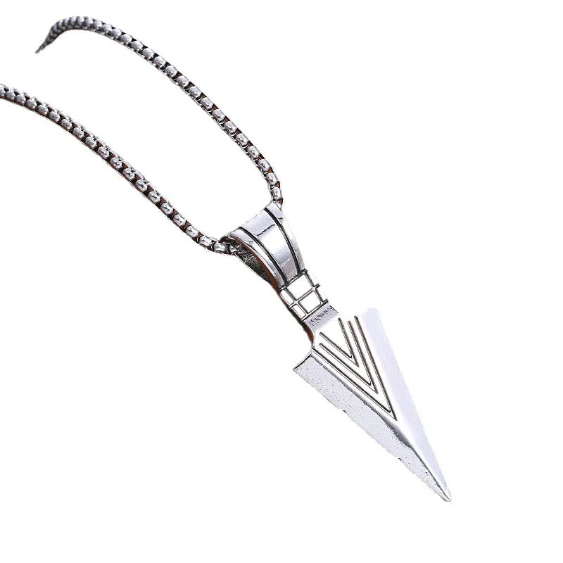 1 Women's European And American Trendy Small Arrow Pendant Necklace For Outdoor Travel Parties And Holiday Gifts-8052
