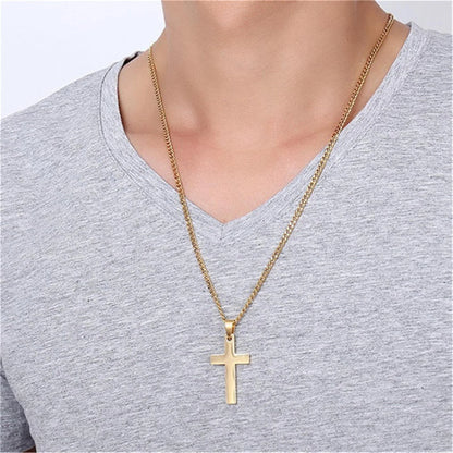 Stainless Steel Cross Necklace