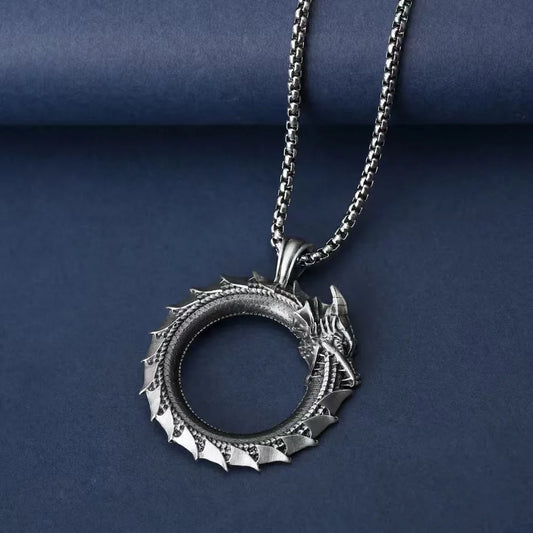 Snake Pendant Necklace