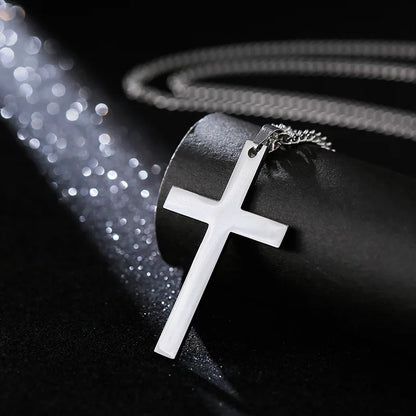 Stainless Steel Cross Necklace